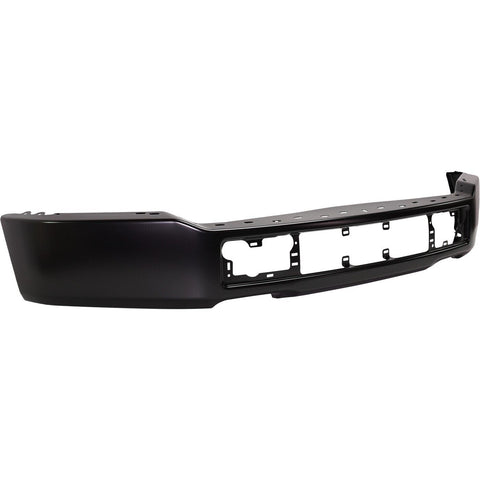 BUMPER FACE BAR FR BLACK W/O FOG LAMP