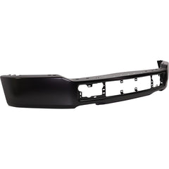 BUMPER FACE BAR FR BLACK W/O FOG LAMP