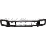 BUMPER FACE BAR FR BLACK W/FOG LAMP — photo 1