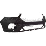 BUMPER UPPER FR PRIMED W/AUTO PARK SENSOR HOLES CAPA — photo 2