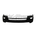 BUMPER FR UPPER PRIMED W/TOW W/O SENSOR/ PARK DISTANCE HOLES CAPA — photo 2