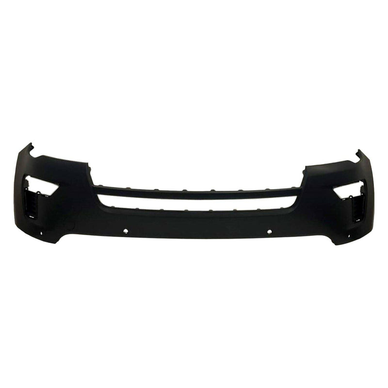BUMPER FR UPPER PRIMED W/TOW/4 PARK DISTANCE HOLES W/O SENSOR