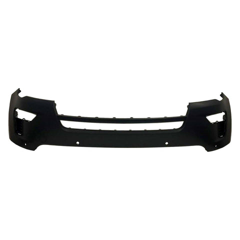 BUMPER FR UPPER PRIMED W/TOW/4 PARK DISTANCE HOLES W/O SENSOR CAPA