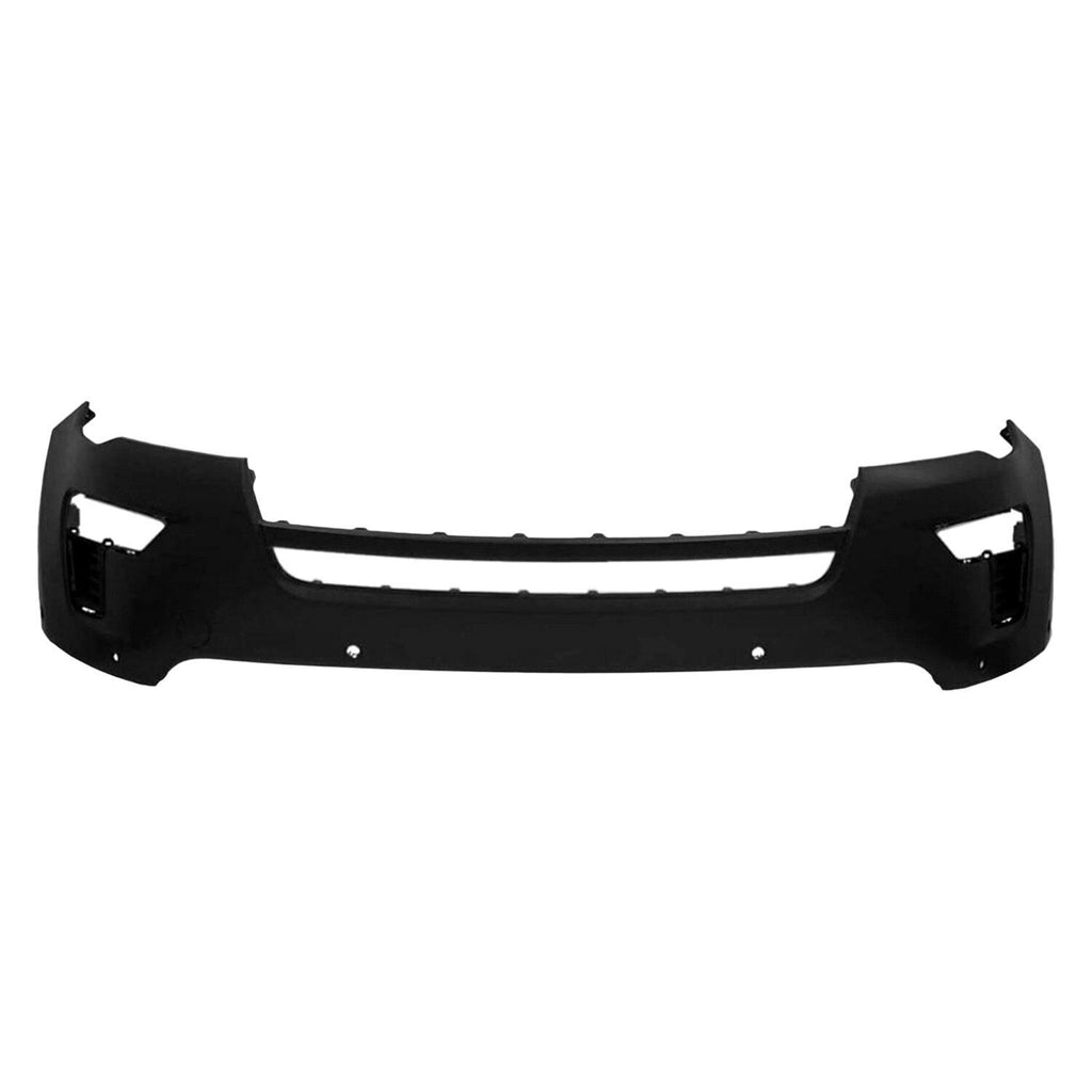 BUMPER FR UPPER PRIMED W/TOW/2 SENSOR/4 PARK DISTANCE HOLES CAPA