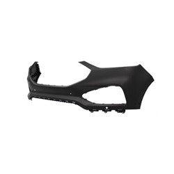 BUMPER UPPER FR PRIMED W/2 ACTIVE SENSOR / 4 PARK ASSIST SENSOR W/O TOW HOOK CAPA