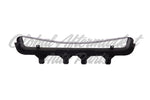 GRILLE LOWER BUMPER FR CENTER BLACK (USE W/INSERT FO1038101/FO1039101) TO 08/08/05 — photo 2