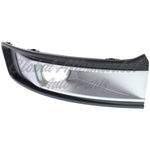 FOG LAMP BEZEL FR RH SILVER BLACK — photo 2
