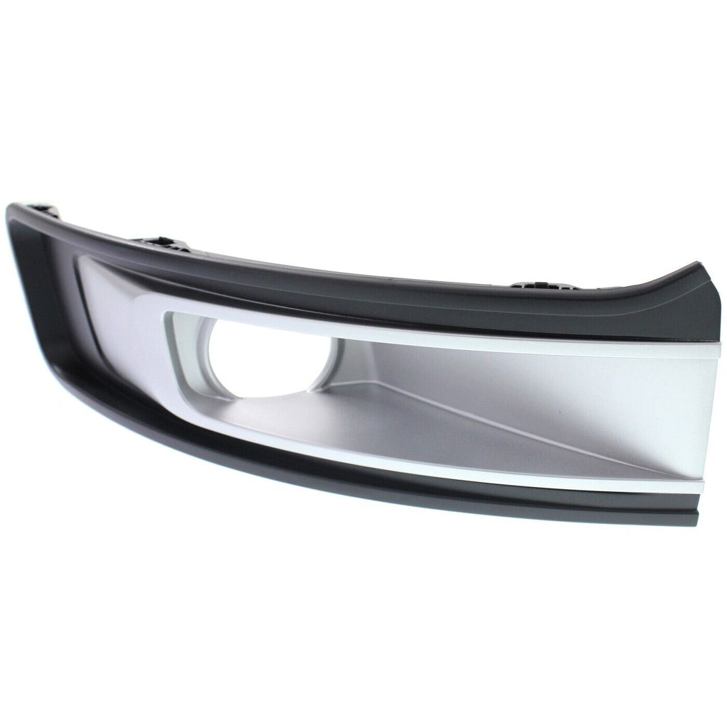 FOG LAMP BEZEL FR RH SILVER BLACK
