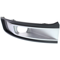 FOG LAMP BEZEL FR RH SILVER BLACK