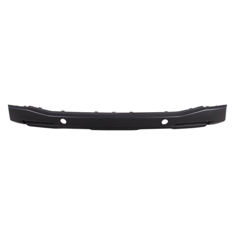 VALANCE FR LOWER PTD BLACK W/SENSOR W/O TOW HOOK