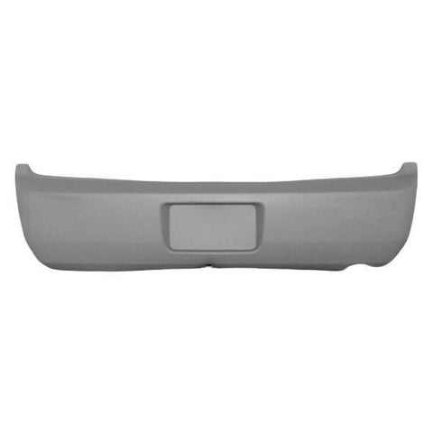 BUMPER RR PRIMED W/SINGLE EXHAUST (BASE MODEL)