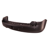 BUMPER RR PRIMED W/O TURBO W/SENSOR W/O TOW (SINGLE EXHT CUT ON LH)