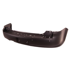 BUMPER RR PRIMED W/O TURBO W/SENSOR W/O TOW (SINGLE EXHT CUT ON LH)