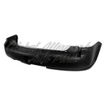 BUMPER RR PRIMED W/O TURBO W/SENSOR W/TOW (SINGLE EXHT CUT ON LH) — photo 1