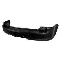 BUMPER RR PRIMED W/O TURBO W/SENSOR W/TOW (SINGLE EXHT CUT ON LH)
