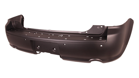 BUMPER RR PRIMED W/SENSOR TURBO MODEL W/2 EXHAUSTS/TOW