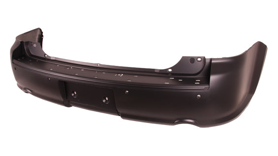 BUMPER RR PRIMED W/TURBO W/SENSOR W/O TOW (DUAL EXHT CUT) CAPA