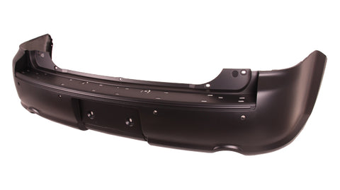 BUMPER RR PRIMED W/TURBO W/SENSOR W/O TOW (DUAL EXHT CUT) CAPA
