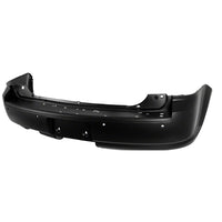 BUMPER RR PRIMED W/O TURBO W/SENSOR W/TOW (SINGLE EXHT CUT ON LH) CAPA