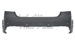 BUMPER RR PRIMED PTM W/PARK ASSIST SENSOR CAPA — photo 1