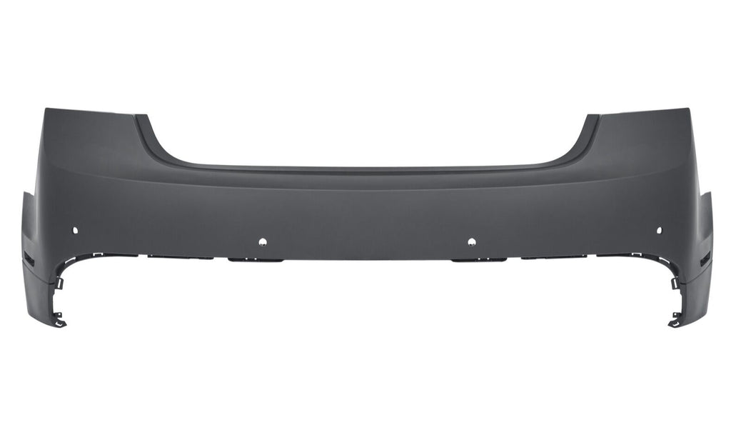 BUMPER RR PRIMED PTM W/PARK ASSIST SENSOR