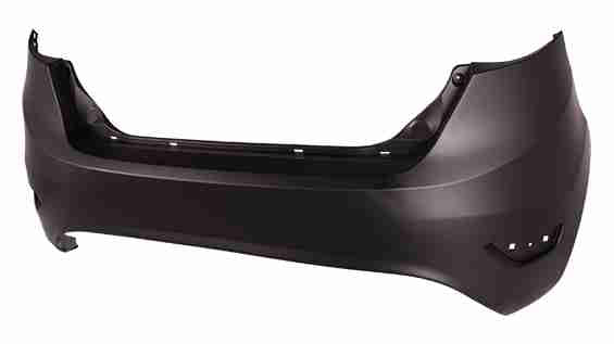 BUMPER RR PRIMED W/O SENSOR HOLE(BUT MARKED TO CUT) EXCLUDE ST MODEL CAPA