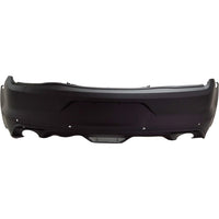 BUMPER RR PRIMED W/SENSOR EXCLUDE 5.0L ENGINE MODEL
