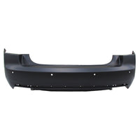 BUMPER RR PRIMED PTM W/2 AUTO PARK ASSIST SENSOR/ 4 PARK ASSIST SENSOR W/O TOW HOOK CAPA