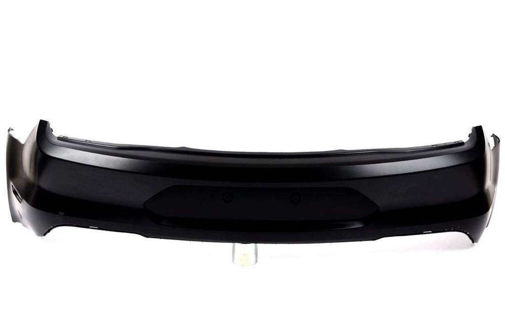 BUMPER RR PRIMED W/SENSOR W/LICENSE AREA HOLE CAPA