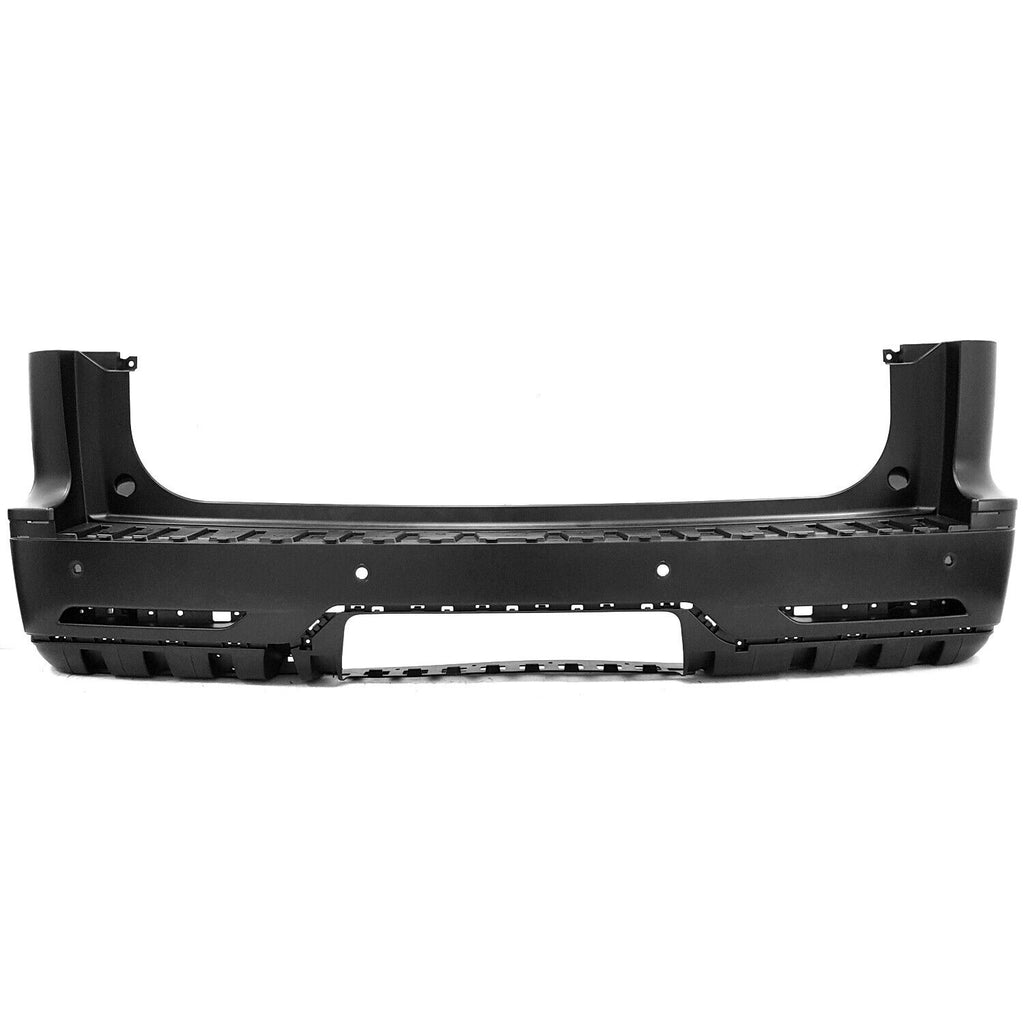 BUMPER RR PRIMED PTM W/4 PARK ASSIST SENSOR W/O AUTO PARK SENSOR