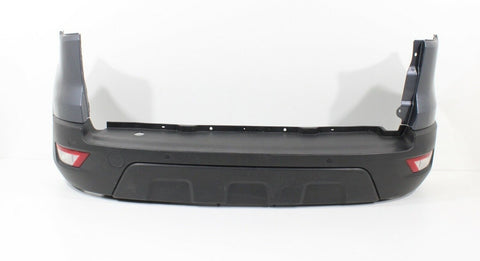 BUMPER RR MATTE DARK GRAY W/SENSOR/MOULDING HOLES