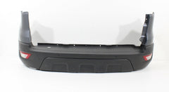 BUMPER RR MATTE DARK GRAY W/SENSOR/MOULDING HOLES