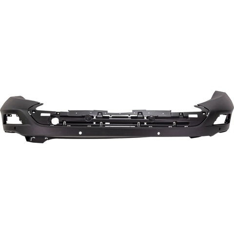 BUMPER RR TEXTURED W/2 ADVANCED PARK HOLES/ 4 PARK ASSIST SENSOR HOLES FOR 1.5L TURBO