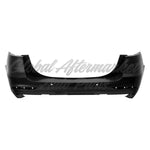BUMPER RR PRIMED W/O ACTIVE PARK W/4 PARK ASSIST SENSOR CAPA — photo 1