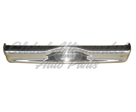 BUMPER FACE BAR RR CHROME W/O SENSOR