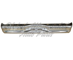 BUMPER FACE BAR RR CHROME W/SENSOR HOLE