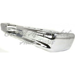 BUMPER FACE BAR RR CHROME W/SENSOR HOLE