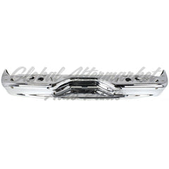 BUMPER FACE BAR RR CHROME W/SENSOR HOLE