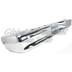 BUMPER FACE BAR RR CHROME W/SENSOR HOLE