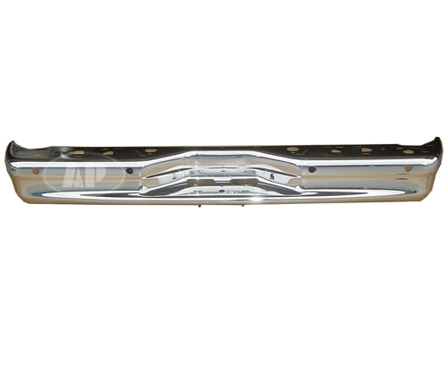 BUMPER FACE BAR RR CHROME W/SENSOR HOLE