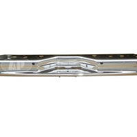 BUMPER FACE BAR RR CHROME W/SENSOR HOLE