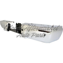 BUMPER FACE BAR RR CHROME INCLUDES REBAR W/SENSOR HOLE