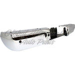BUMPER FACE BAR RR CHROME INCLUDES REBAR W/SENSOR HOLE — photo 3