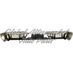 BUMPER FACE BAR RR CHROME INCLUDES REBAR W/SENSOR HOLE