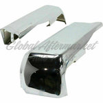 BUMPER FACE BAR RR LH/RH (SET) CHROME W/O SENSOR — photo 3