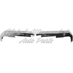 BUMPER FACE BAR RR LH/RH (SET) CHROME W/SENSOR — photo 4