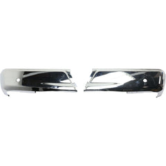 BUMPER FACE BAR RR LH/RH (SET) CHROME W/SENSOR