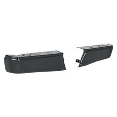 BUMPER FACE BAR RR LH/RH (SET) BLACK W/O SENSOR