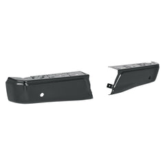 BUMPER FACE BAR RR LH/RH (SET) BLACK W/SENSOR