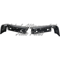 BUMPER FACE BAR RR LH/RH (SET) BLACK STEEL W/O SENSOR HOLES
